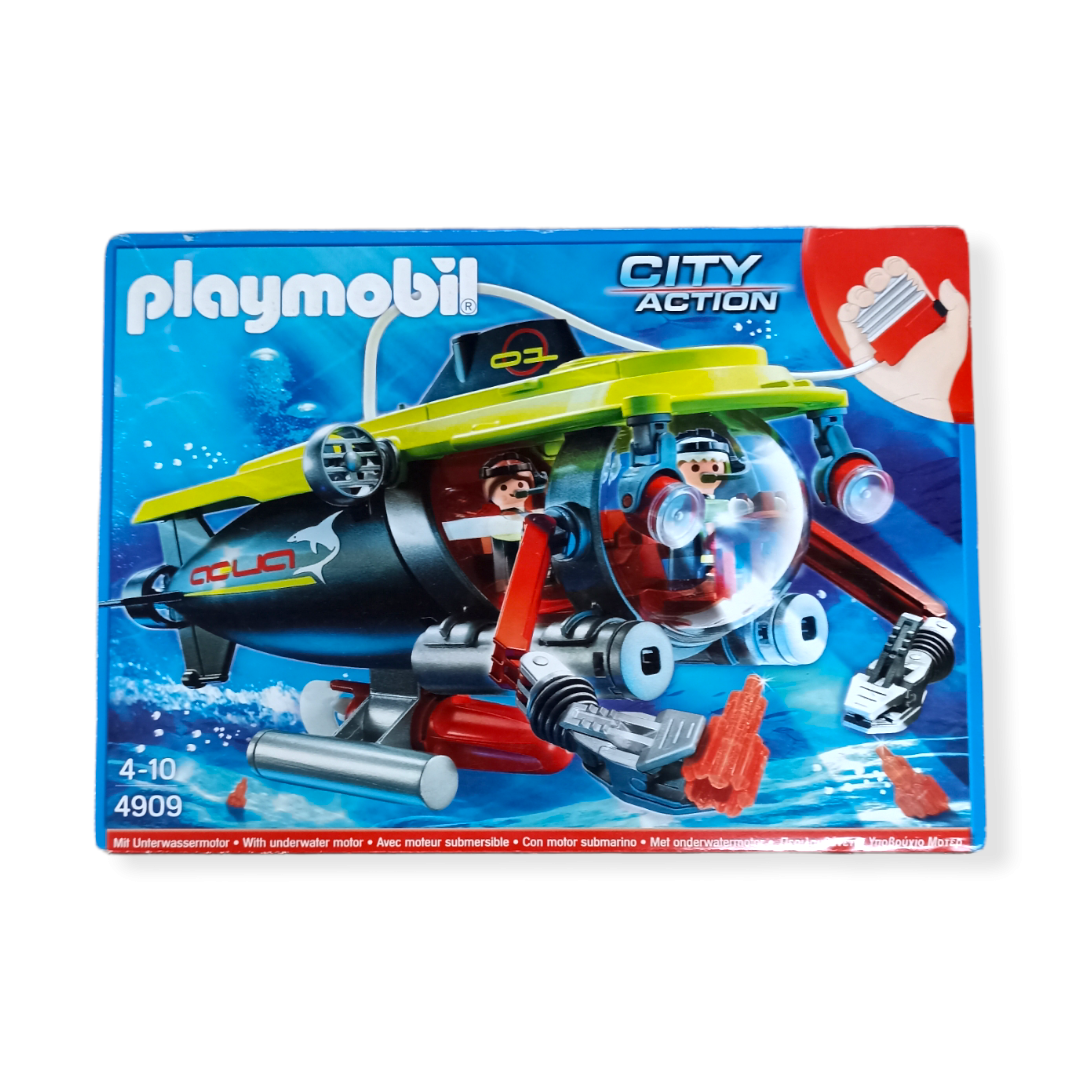 despreciar Doctor en Filosofía ensayo Playmobil. City Action. Submarino de alta mar con motor (4909) | Fundació  Deixalles Tienda online