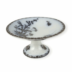 Frutero antiguo porcelana Sarreguemines – Modelo "Carmen" – Art Nouveau