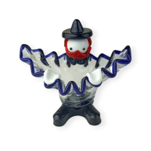 Cendrer figura pallasso vidre de Murano