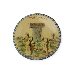 Plat de ceràmica Puigdemont La Bisbal – Menorca – 28 cm – Vintage