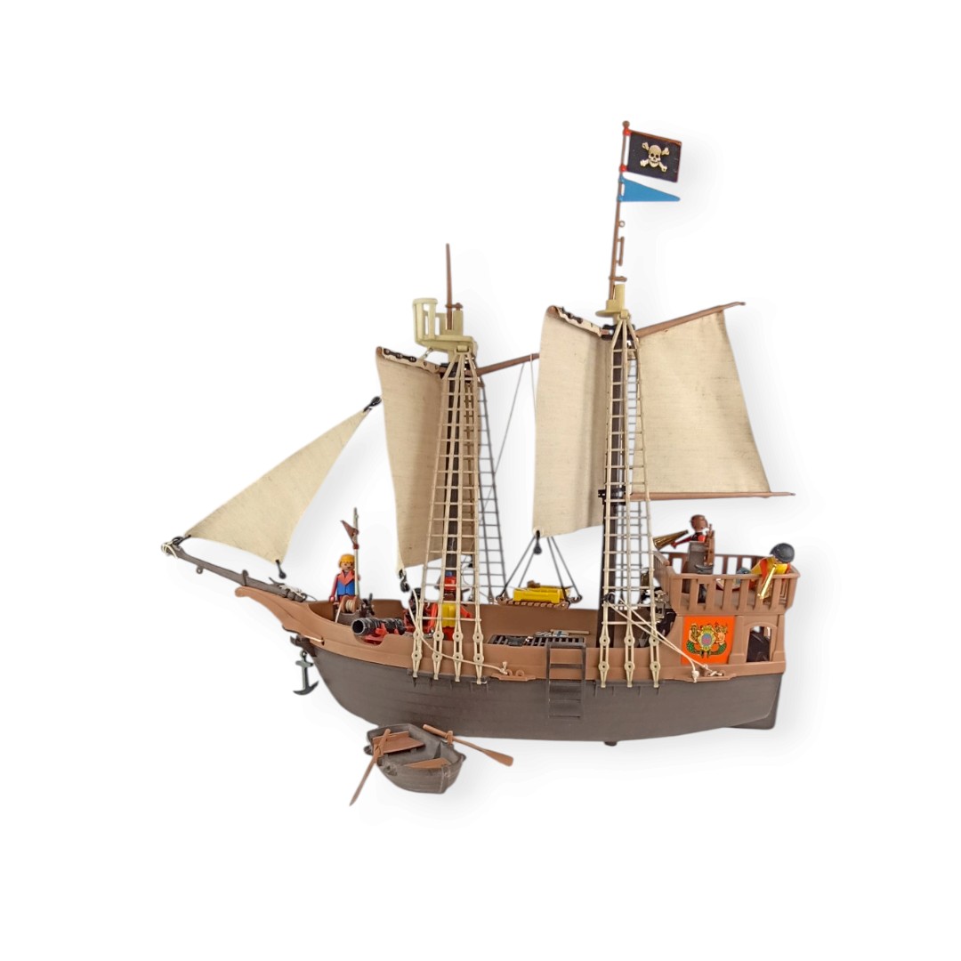 Playmobil Barco Pirata 3550 (Año 1978)