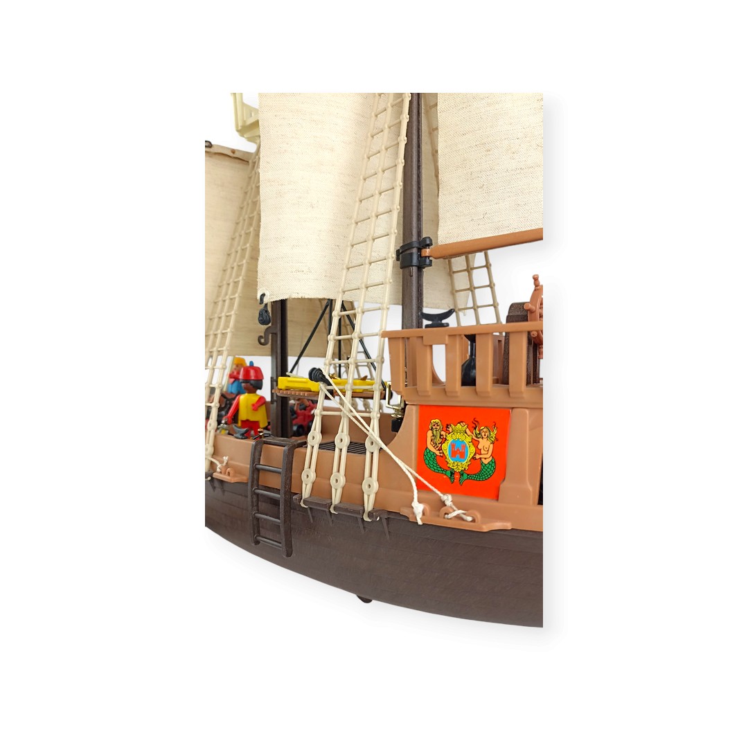 Playmobil Barco Pirata 3550 (Año 1978) - Imagen 6