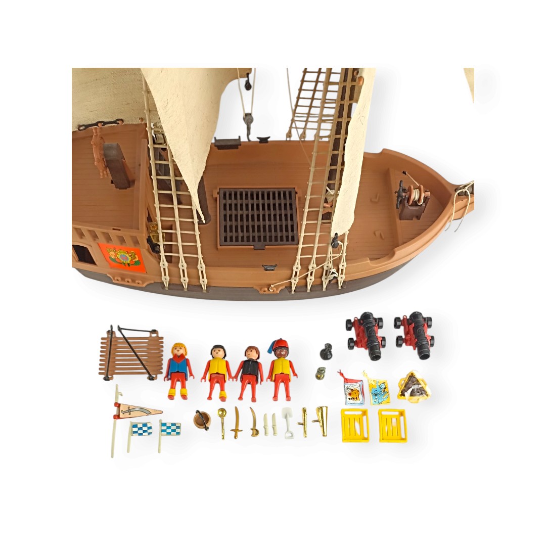 Playmobil Barco Pirata 3550 (Año 1978) - Imagen 15