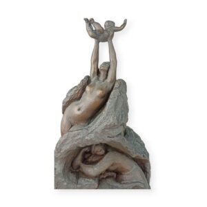 La Balanguera escultura en bronze de Jaume Mir Ramis